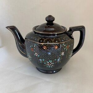 Vintage Moriage Hand Painted Tea Pot
